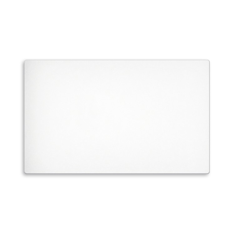 BADGE PLASTIQUE (PS) RECTANGLE 70x43mm AVEC AIMANT - PS CHOC