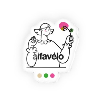 BADGE PLASTIQUE (PMMA) AVEC AIMANT ENTRE 20 cm2 et MAXI 40 cm2 - PMMA