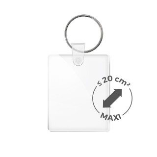 PORTE CLES SUR-MESURE PMMA EP.3 mm MAXI 20 cm2 - PMMA