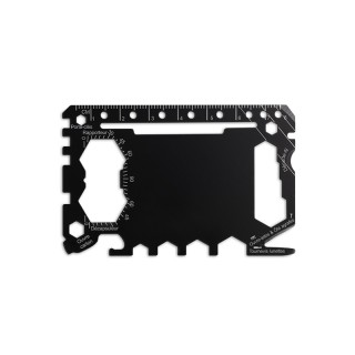 CARTE OUTIL MULTIFONCTION EN ACIER INOXYDABLE - INOX