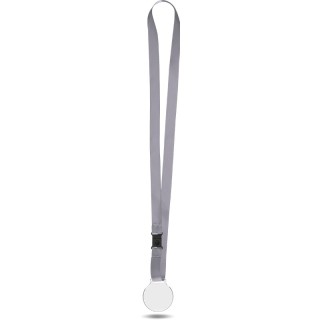 MEDAILLE PLASTIQUE (PMMA) EP 3 mm ET MAXI 30 cm2 AVEC CORDON SATIN - P