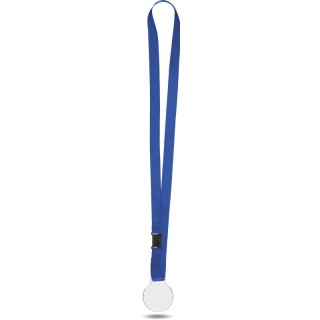 MEDAILLE PLASTIQUE (PMMA) EP 3 mm ET MAXI 30 cm2 AVEC CORDON SATIN - P