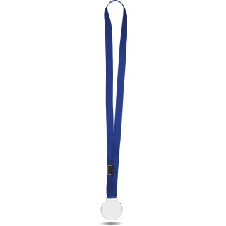 MEDAILLE PLASTIQUE (PMMA) EP 3 mm ET MAXI 30 cm2 AVEC CORDON SATIN - P