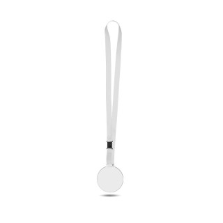 MEDAILLE SUR-MESURE PMMA EP.3 mm MAXI 80 cm2 AVEC CORDON SATIN - PMMA