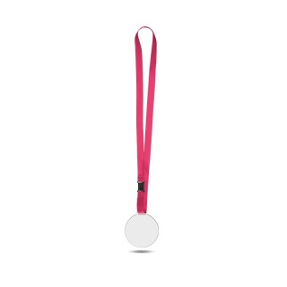 MEDAILLE SUR-MESURE PMMA EP.3 mm MAXI 80 cm2 AVEC CORDON SATIN - PMMA