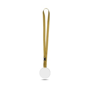 MEDAILLE SUR-MESURE PMMA EP.3 mm MAXI 80 cm2 AVEC CORDON SATIN - PMMA