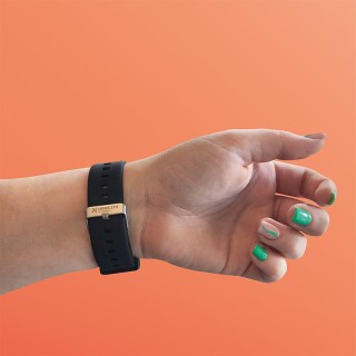 MONTRE CONNECTEE ECRAN 1,85 AMOLED ETANCHE - SILICONE, Alliage de zinc