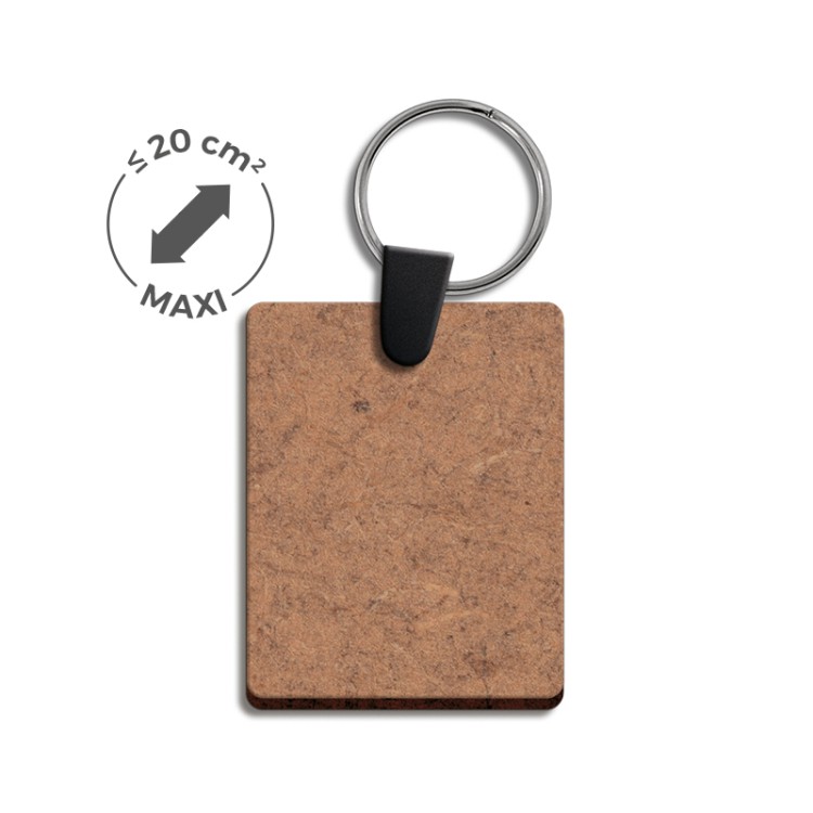 PORTE CLE CREATION MDF EP 3 mm MAXI 20 cm2 - MDF