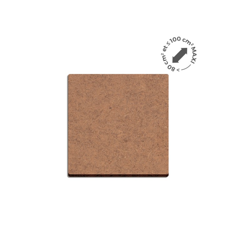 SOUS VERRE CREATION MDF EP 3mm 100 cm2 MAXI - MDF