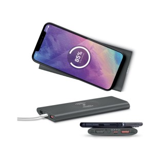 BATTERIE EXTERNE Li-po 8000 mAh ET CHARGEUR PAR INDUCTION 15W - Alumin