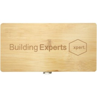 STAC Ensemble d'outils Rivet 19 pièces en bambou/plastique recyclé