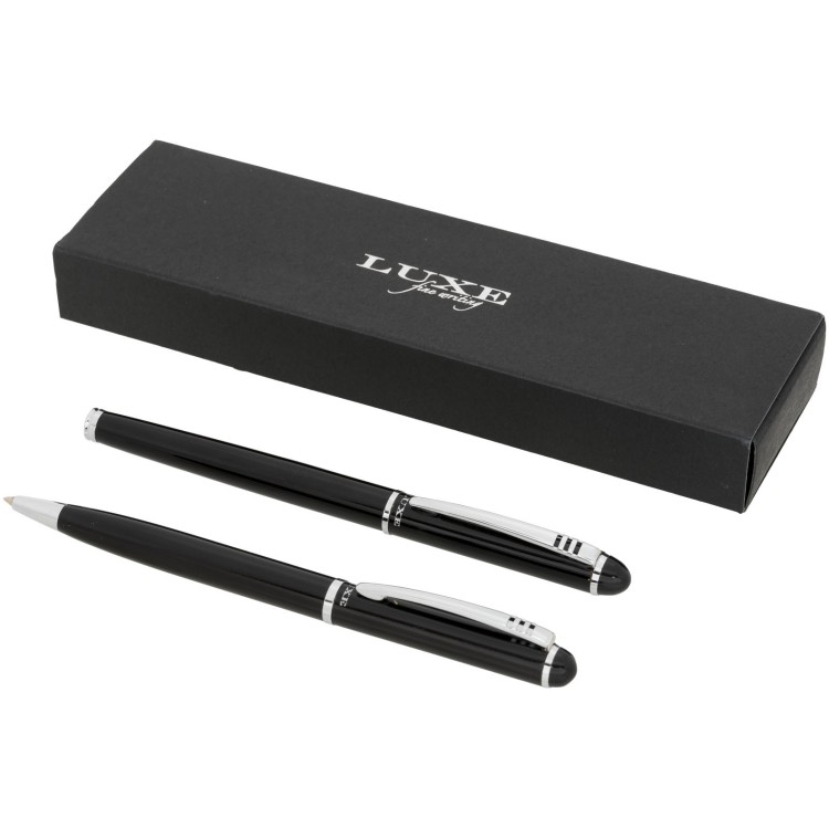 Luxe Parure Stylo bille et roller Andante (encre noire)