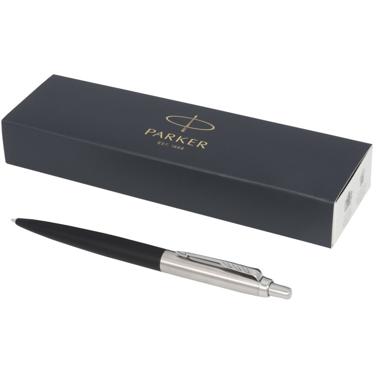 🇫🇷 Parker Stylo bille mat Jotter XL  Parker avec finitions chrome (encre bleue)
