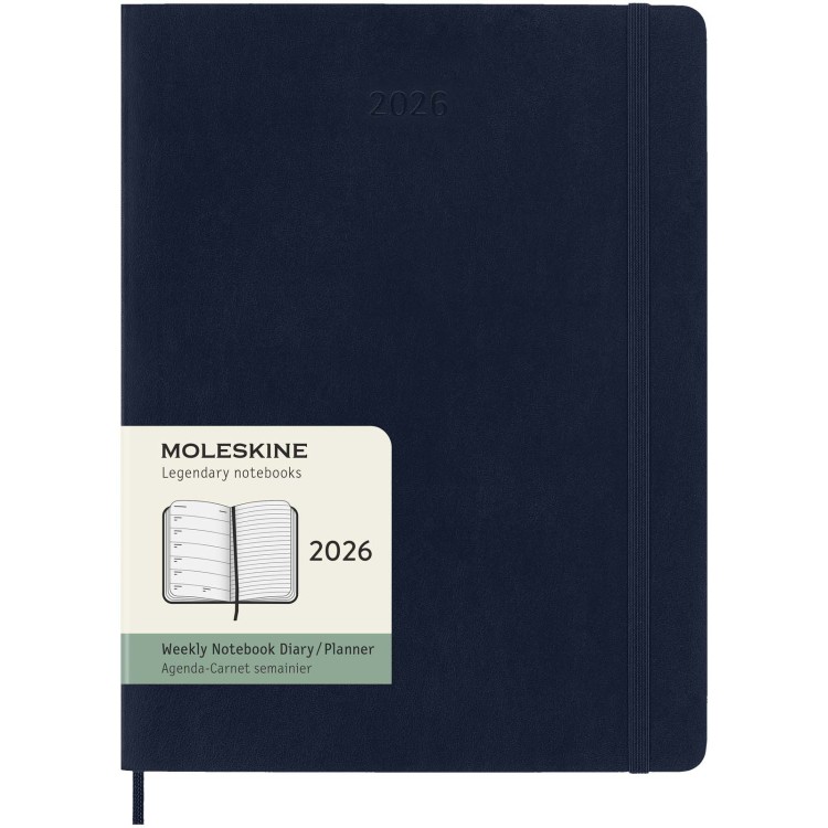 Moleskine Agenda XL 12 mois Moleskine à couverture souple