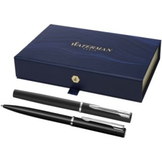 Waterman Parure de stylos bille et roller Allure  (encre noire)