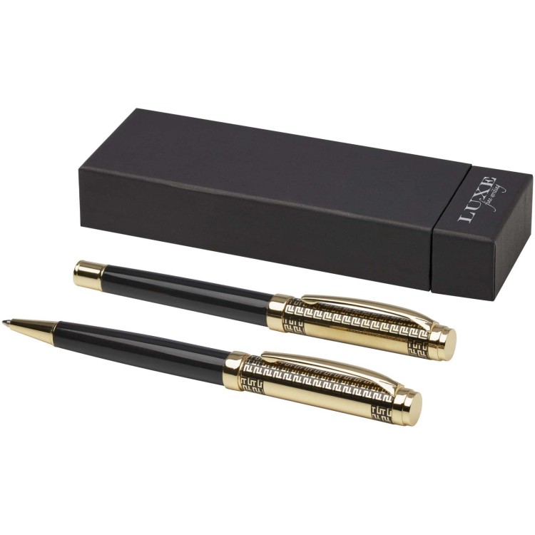 Luxe Parure Legato stylo bille et stylo roller (encre bleue)