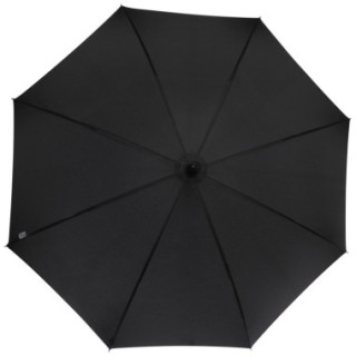 Luxe Parapluie Fontana de 23" à ouverture automatique avec aspect carbone et poignée courbe