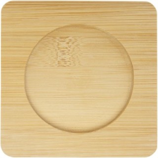 Seasons Tasse Manti 2 pièces en verre à double paroi de 250 ml avec sous-verre en bambou 