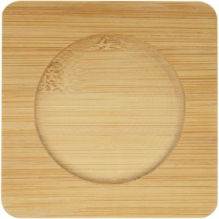 Seasons Tasse 2 pièces Manti de 350 ml à double paroi en verre avec sous-verre en bambou 