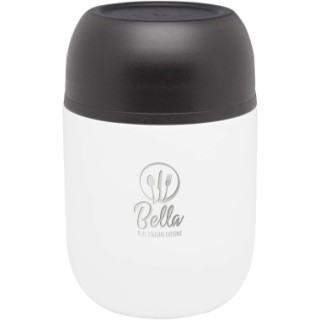 Seasons Boîte-repas Supo en acier inoxydable recyclé à double paroi de 480 ml avec cuillère pliable