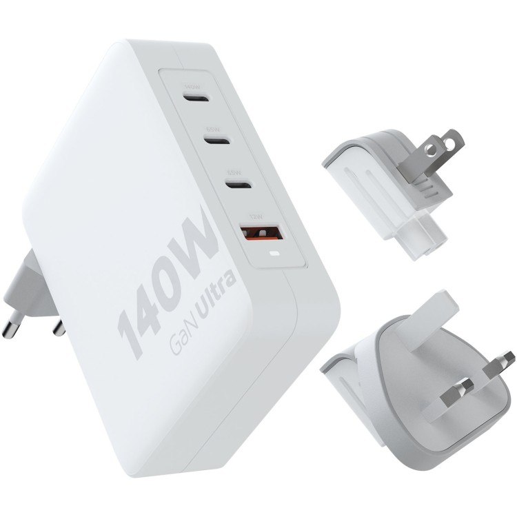 Xtorm Chargeur de voyage Xtorm XVC2140 GaN Ultra de 140 W avec câble USB-C PD de 240 W