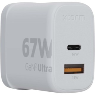 Xtorm Chargeur mural Xtorm XEC067G GaN² Ultra de 67 W - Prise britannique