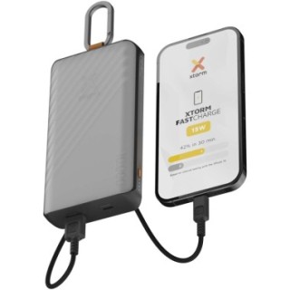 Xtorm Batterie de secours solaire Xtorm XG2S101 Go2 de 10 000 mAh et 15 W avec éclairage 