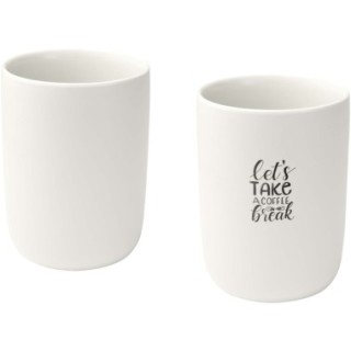 Seasons Tasses en céramique Male de 350 ml - set de 2 en finition mate