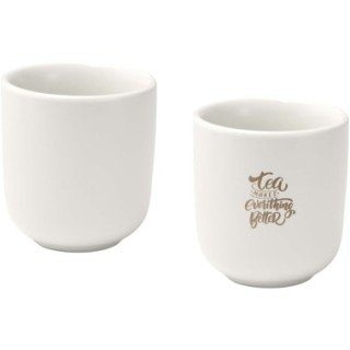 Seasons Tasses à expresso Male en céramique de 90 ml - set de 2 en finition mate