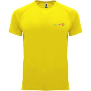 Roly T-shirt de sport de 135 g/m² Bahrain à manches courtes pour enfant