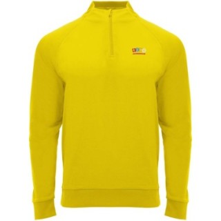 Roly Sweatshirt de 200 g/m² Epiro à manches longues avec fermeture demi- zip pour enfant