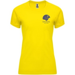 Roly T-shirt de sport de 135 g/m² Bahrain à manches courtes pour femme