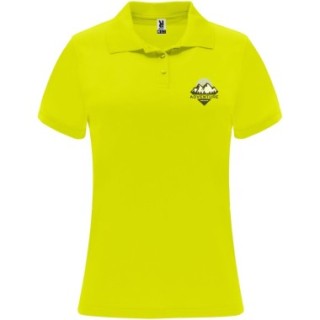 Roly Polo de sport de 150 g/m² Monzha à manches courtes pour femme