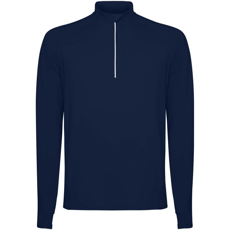 Roly Sweatshirt de 200 g/m² Estambul à manches longues et col demi-zip pour homme