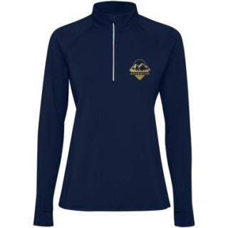 Roly Sweatshirt de 200 g/m² Estambul à manches longues et demi-zip pour femme