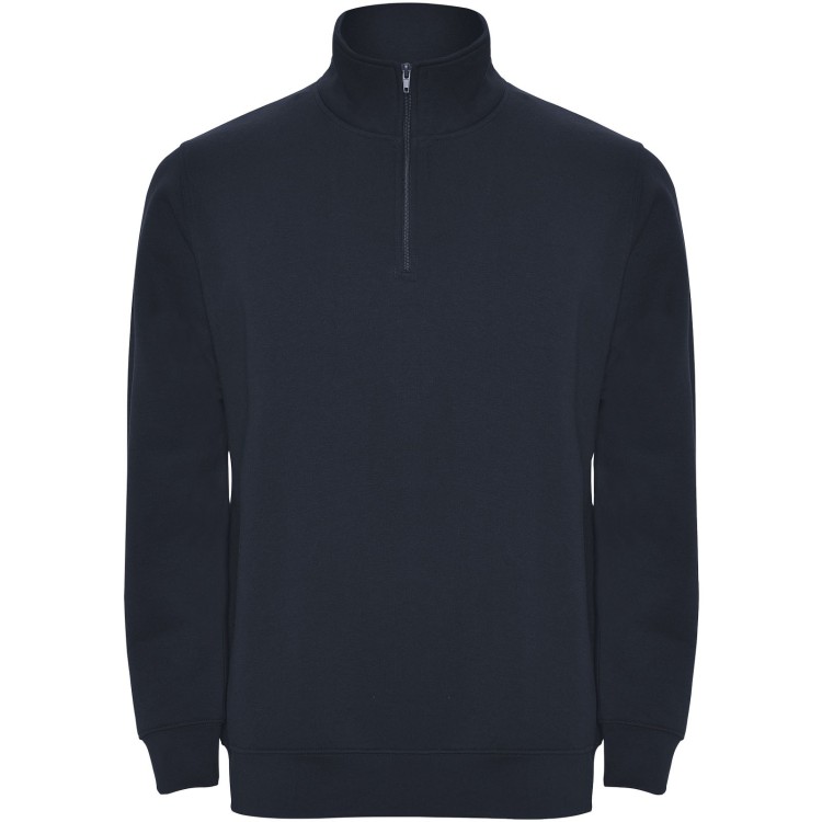 Roly Pull zippé de 280 g/m² Aneto avec fermeture quart de zip