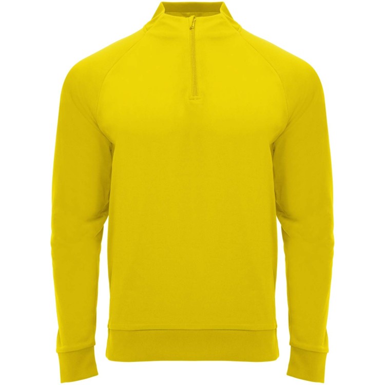 Roly Sweatshirt de 200 g/m² Epiro à manches longues unisexe avec fermeture demi-zip