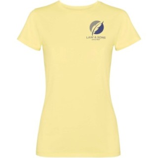 Roly T-shirt de 180 g/m² Fiyi à manches courtes pour femme