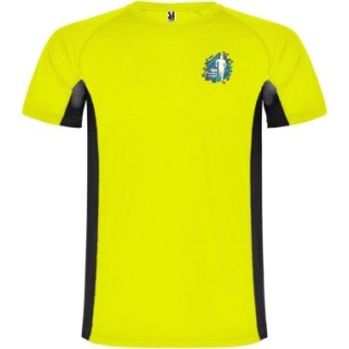 Roly T-shirt de sport de 140 g/m² Shanghai à manches courtes pour homme