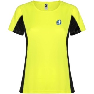 Roly T-shirt de sport de 140 g/m² Shanghai à manches courtes pour femme