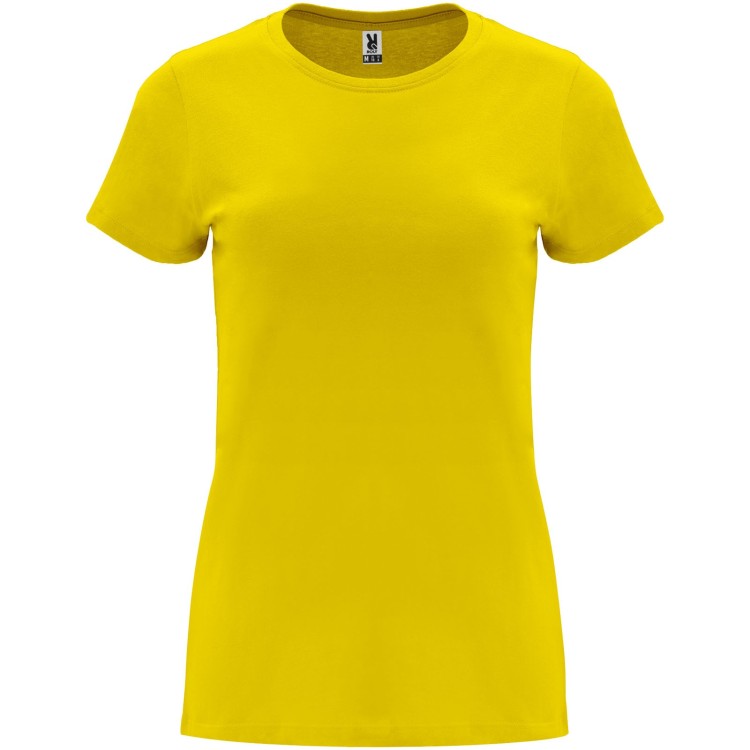 Roly T-shirt de 170 g/m² Capri à manches courtes pour femme