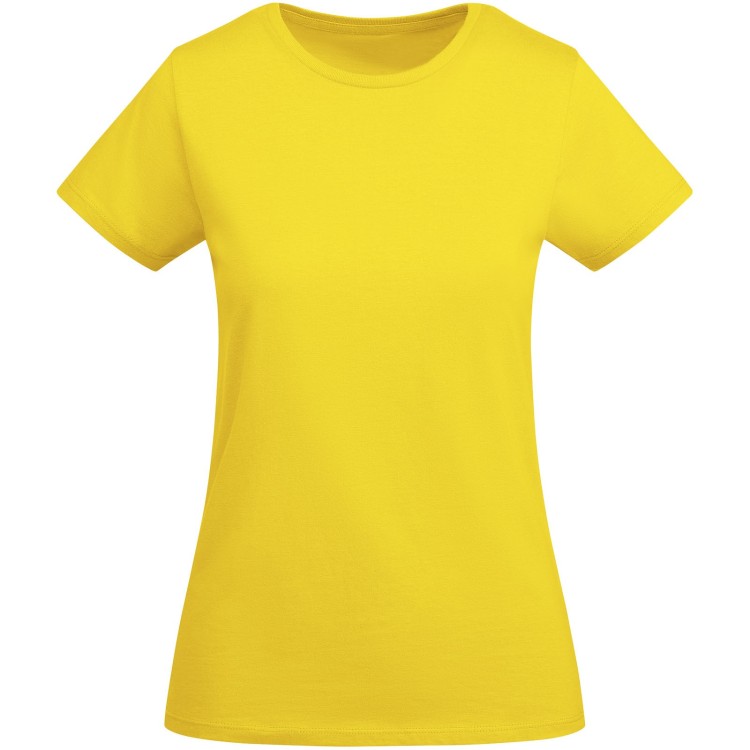 Roly T-shirt de 175 g/m² Breda en coton organique à manches courtes pour femme