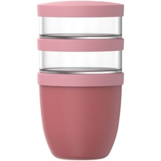 Mepal Pot repas Mepal Ellipse 3 pièces de 500 ml + 2 x 200 ml