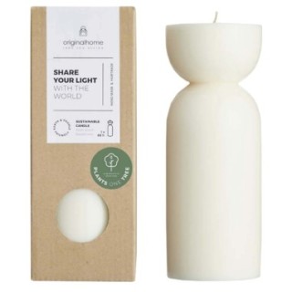 Originalhome Bougie bio Originalhome de taille moyenne