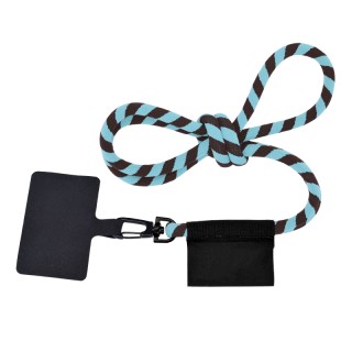 CORDON TOUR DE COU / LANYARD TUBULAIRE TISSEE PORTE TELEPHONE - Polyes