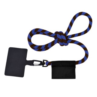 CORDON TOUR DE COU / LANYARD TUBULAIRE TISSEE PORTE TELEPHONE - Polyes