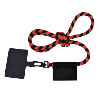 CORDON TOUR DE COU / LANYARD TUBULAIRE TISSEE PORTE TELEPHONE - Polyes