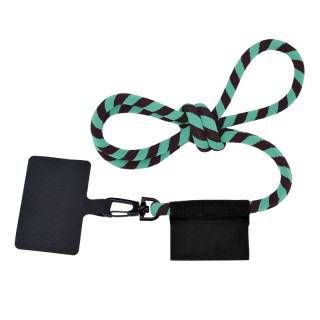 CORDON TOUR DE COU / LANYARD TUBULAIRE TISSEE PORTE TELEPHONE - Polyes