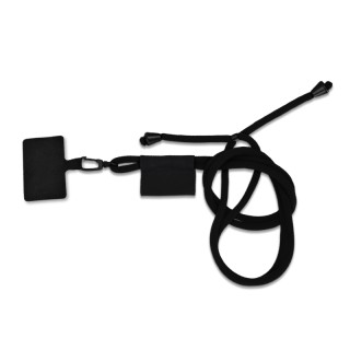 LANYARD CORDON TOUR DE COU PORTE TELEPHONE A LONGUEUR AJUSTABLE - Poly
