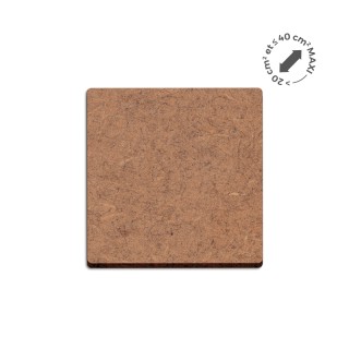 MAGNET SUR-MESURE MDF EP 3 mm AVEC AIMANT NÉODYME AU DOS (40cm2maxi) 